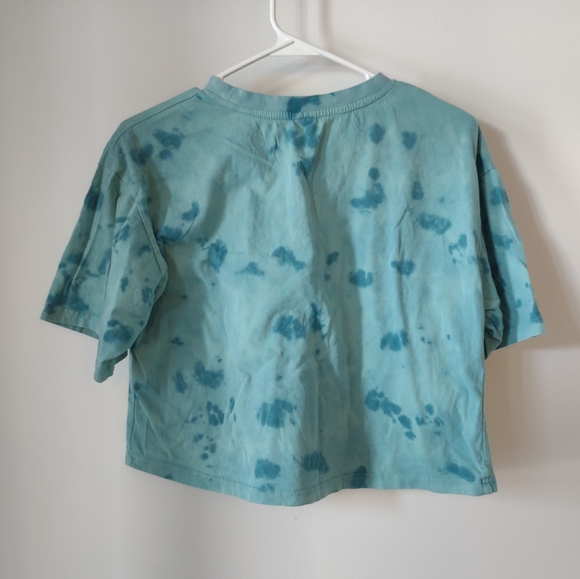 JoyLab blue littles t-shirt, cropped - S - Picture 5 of 7